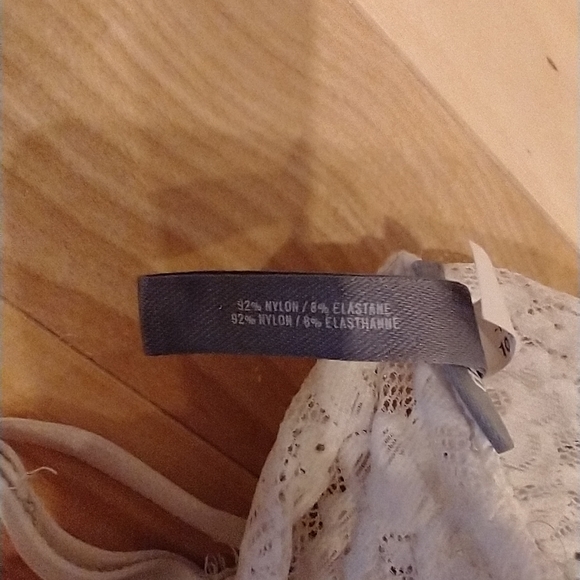 M aerie boho white crop top bralette - Picture 6 of 8